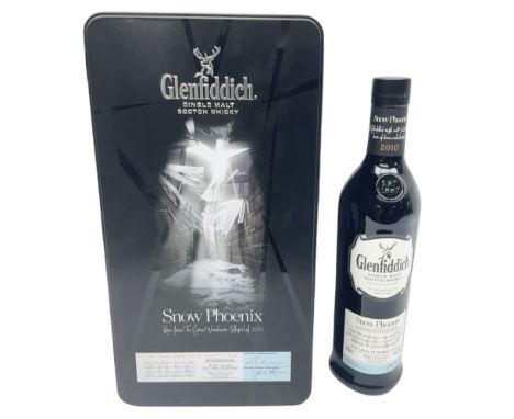 Glenfiddich 2010 'Snow Phoenix' limited edition bottling, single malt Scotch whisky, 70cl, 47.5%vol, in original presentation
