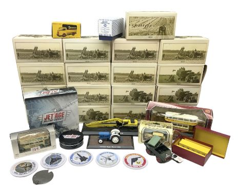 Eighteen Atlas edition 1/32 Tractor models including Eicher Tiger, Steyr 185a, Le Percheron T 25, etc, together with Atlas Di