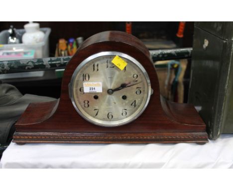 Enfield wooden mantel clock