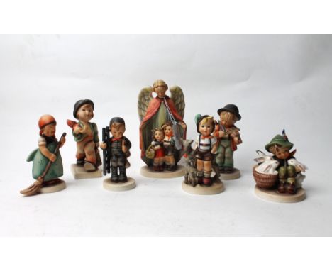Seven Goebel Hummel figurines