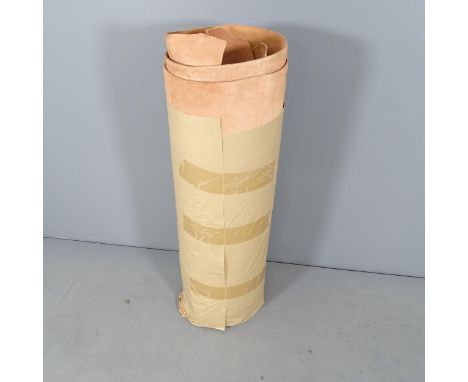 A roll of two sides of oak-leaf veg-tanned leather, imported from the USA by Tandy. Thickest 5mm. From the workshop of saddle