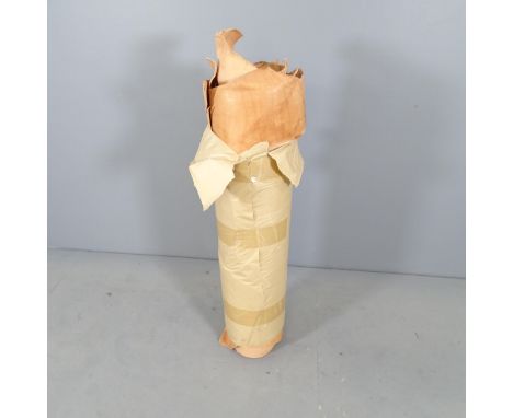 A roll of three sides of oak-leaf veg-tanned leather, imported from the USA by Tandy. Thickest 4mm. From the workshop of sadd