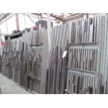 (Lot) Wood Racks #19a,20-26, Assorted Brake & Finger Dies, Upper & Lower, Various Shapes & Sizes,