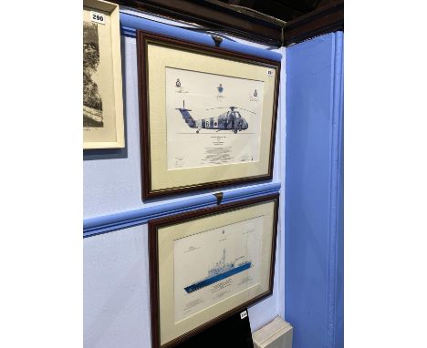 Two signed limited edition Military prints