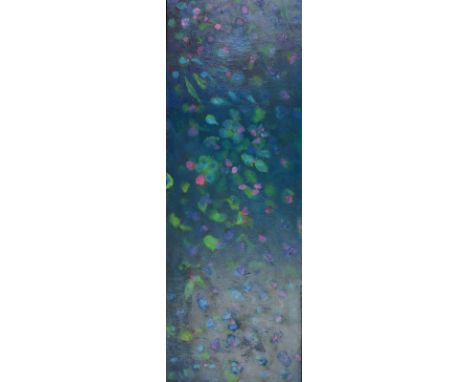 BASMA ASHWORTH UntitledOil on board 122 x 43cm