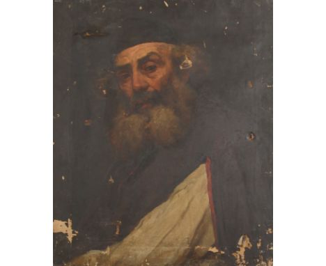 Portrait of a Rabbi Oil on canvas61 x 51cm