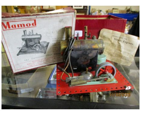 MAMOD SE2 STATIONARY STEAM ENGINE (BOXED) 