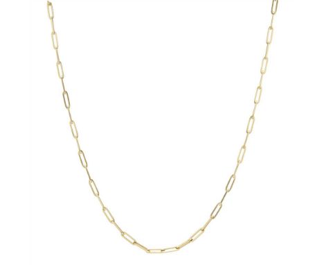 A fancy link neck chain, Andrew Grima with hook clasp, with British hallmarks for London, 1971, signed ‘ GRIMA' stamped '750’