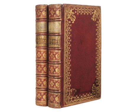 La Fontaine (Jean de). Contes et nouvelles en vers, 2 volumes, Amsterdam: [no publisher], 1764, pp. x [2] 214 [2] 16, [2] vii