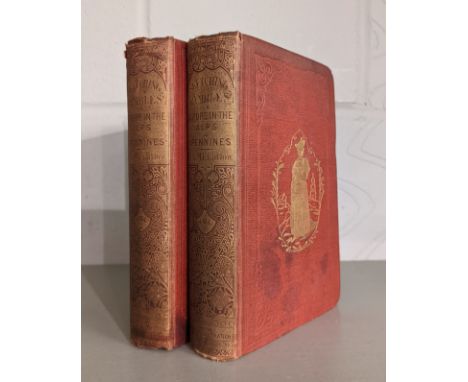 Catlow (Agnes and Maria E.) Sketching Rambles; or, Nature in the Alps and Apennines, 2 volumes, 1st edition, London: James Ho