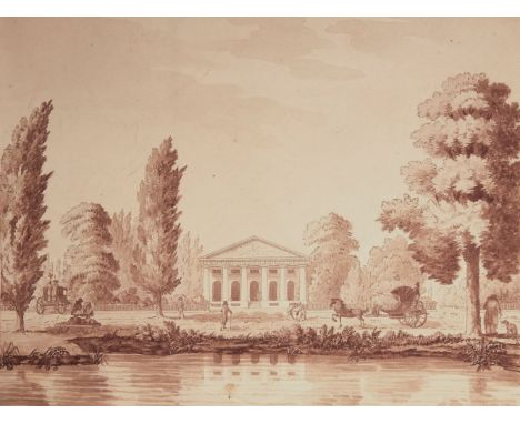 Album. An 19th century album, containing 34 mounted or tipped-in prints and engravings, several taken from illustrated magazi