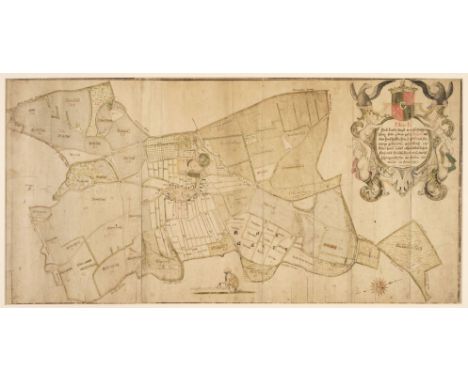 * Poland. Blauvitz (Christoph), N - Ro I. Diese Carte zeiget uns dass Hoch Freiherrl. Fidei Comiss guth Praub mit dem herscha