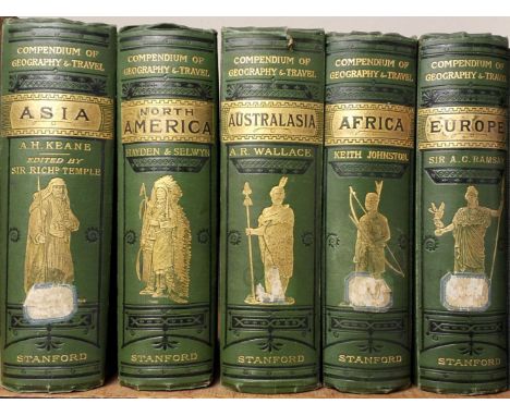 Stanford (Edward [publisher]). Stanford's Compendium of Geography and Travel, 5 volumes, (Asia, by Augustus H. Keane, 1882, N