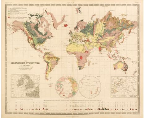 Johnston. (Alexander Keith). The Physical Atlas of Natural Phenomena, A New and Enlarged Edition, William Blackwood &amp; Son