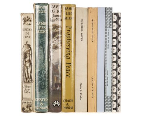Lees-Milne (James). Heretics in Love, 1973; Ancestral Voices, 1975; Prophesying Peace, 1977; Caves of Ice, 1983;1st editions,