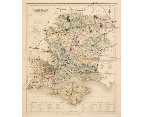 Walker (J. &amp; C.) British Atlas, Comprising separate Maps of every County in England, each Riding in Yorkshire and North &