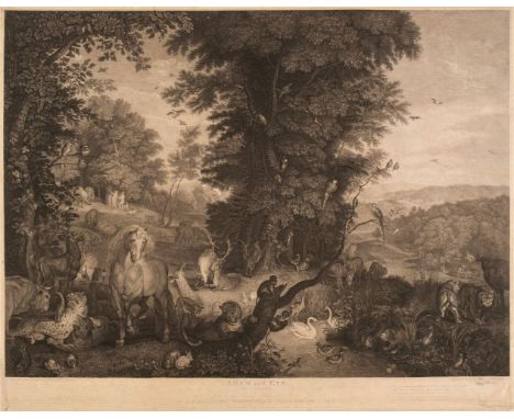 * Prints &amp; Engravings. A collection of eleven engravings, 18th &amp; 19th century, including Heath (James &amp; Middiman 