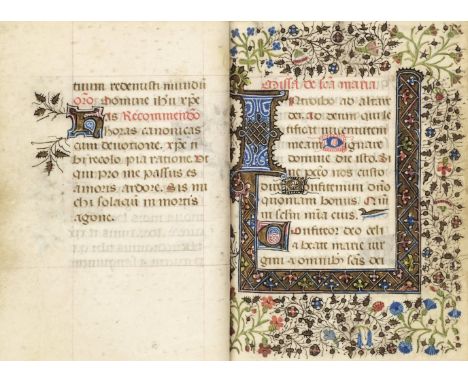 Book of Hours (Use of Rome). Illuminated manuscript on prepared parchment in Latin, Northern France, circa 1450, 198 (of 199)