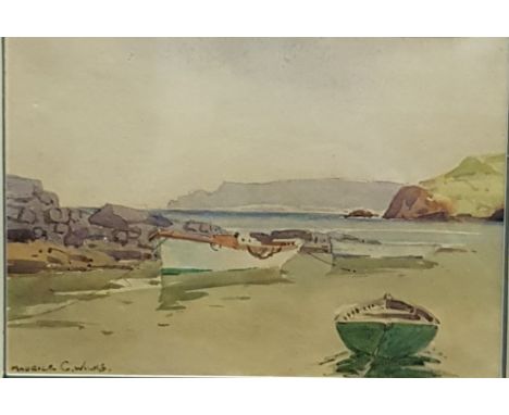 WATERCOLOUR - SEASCAPE - MAURICE C WILKS