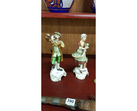 PAIR OF GOEBEL FIGURES 