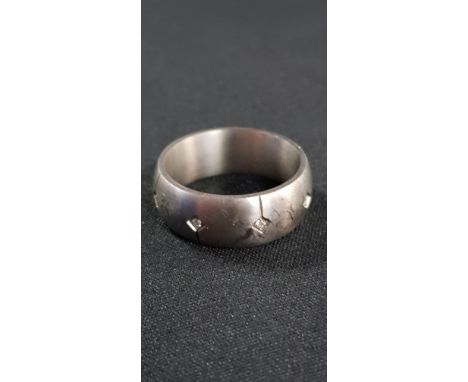 TITANIUM AND DIAMOND BAND