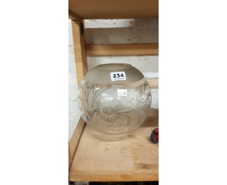 OIL LAMP GLOBE 