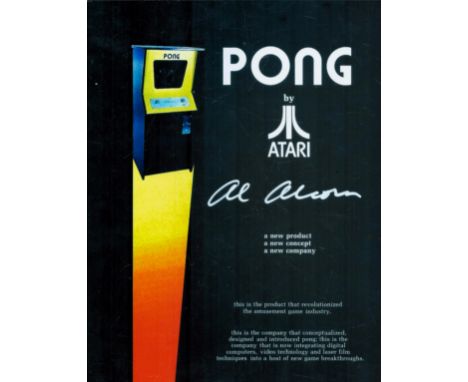 Allan Alcorn, an American pioneering engineer and computer scientist best known for creating Pong, one of the first video gam