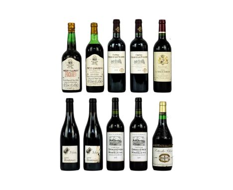 Nine various bottles of wine. To include two Chateau Cambon La Palouse Haut-Medoc 2006, two Chateau Gravieres De La Madeleine