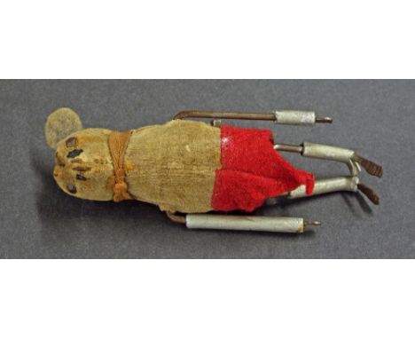 Vintage clockwork Mickey Mouse toy (at fault)