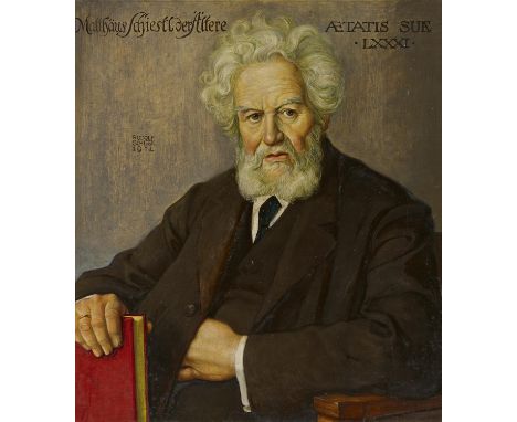 SCHIESTL, RUDOLF1878 Würzburg - 1931 NürnbergTitel: Portrait des Vaters des Künstlers, des Bildhauers Matthäus Schiestl d.Ä. 