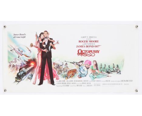 James Bond Octopussy (1983) US Special film poster, starring Roger Moore, United Artists, rolled, 14 x 24 inches. 