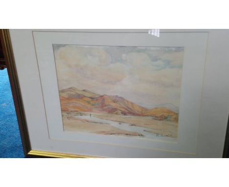 R. Arnold, watercolour, signed, 'Landscape'