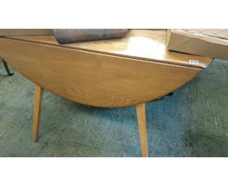An Ercol drop leaf table