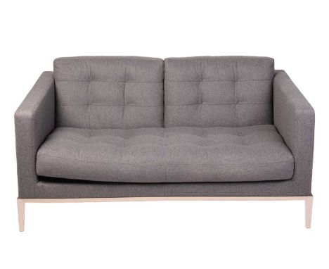 A B&amp;B Italia 'Simplice' two-seater sofa, designed by Antonio Citterio, 75 cm high x 146 cm wide x 88 cm deep, the seats 4