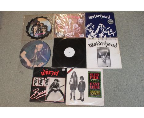Motörhead&nbsp;Collection; Collection of 8&nbsp;Motörhead Records to include&nbsp;Motörhead Big Beat on Pink Vinyl,&nbsp;Motö