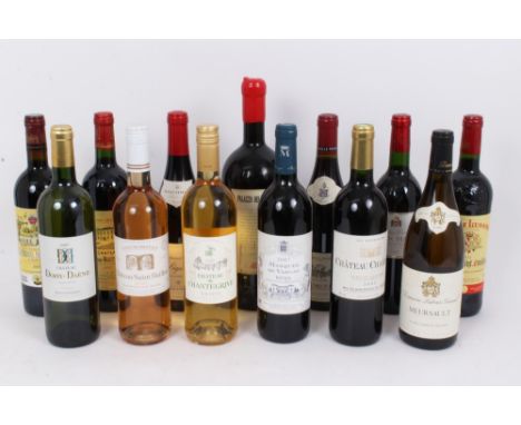 Wine - twelve bottles, mixed red and white including French and Italian, together with a magnum of red (13) 