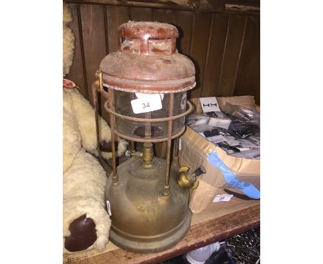 A Tilley paraffin lamp. 
