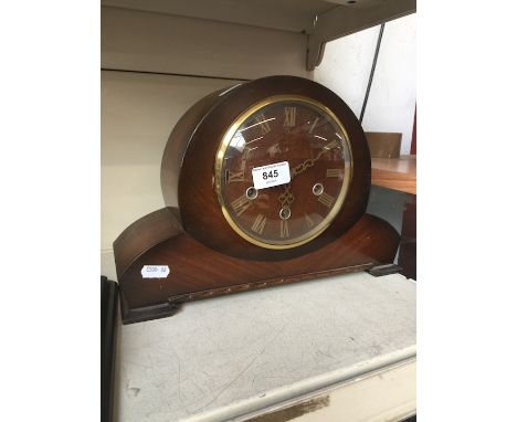 A mantel clock 