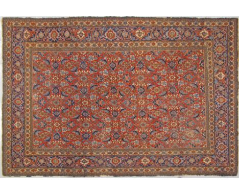 Tabriz Old Iranian carpet 322x239cm.