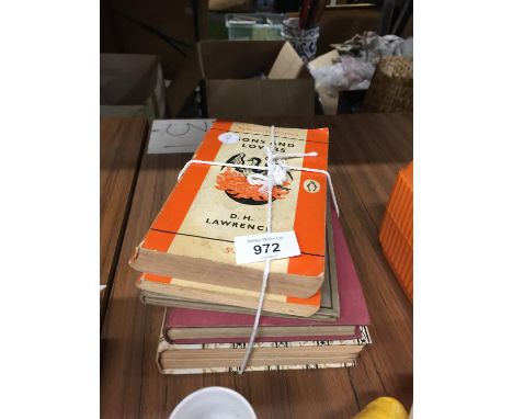 TWO VINTAGE PENGUIN BOOKS - D. H. LAWRENCE, 'SONS AND LOVERS' AND FRANCES GRAY PATTON, 'GOOD MORNING, MISS DOVE' PLUS A BOOK 