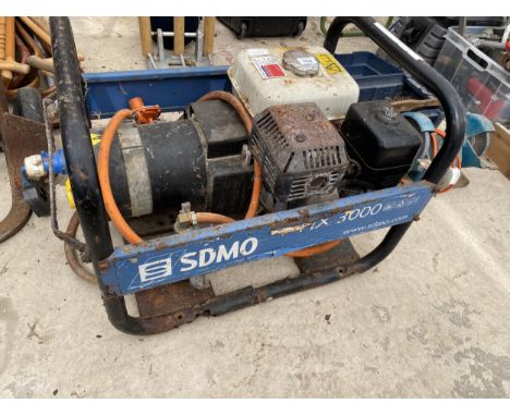 A HONDA PETROL ENGINE GENERATOR 