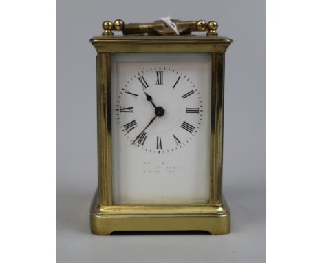 Brass carriage clock 