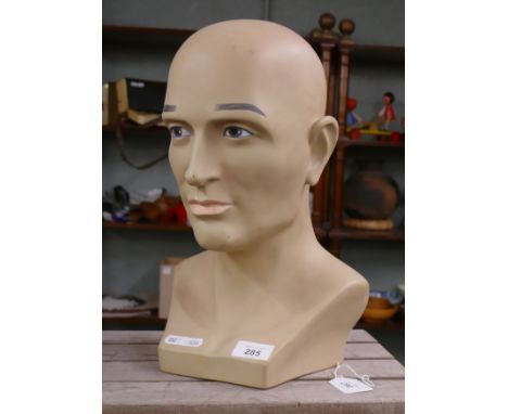 Vintage mannequin display head - Approx height: 35cm