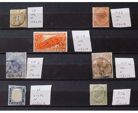 Italy Catalogue: Sassone º10 Quantity: 1 #Italy Catalogue: Sassone ºT22 Quantity: 1 #Italy Catalogue: Sassone Express º18 Qua