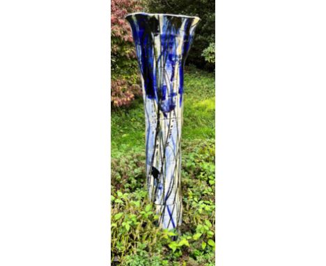 TALL FORM GLAZED CERAMIC BY SANDY BROWN
