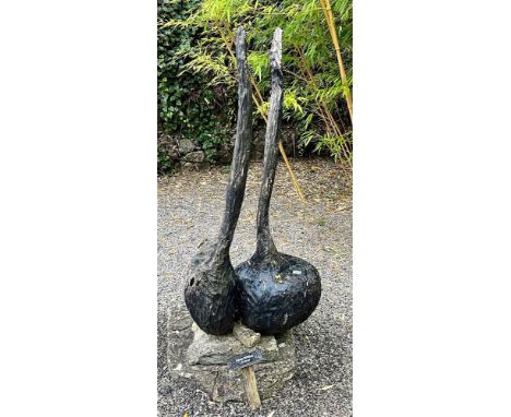 ART FORM 'ACORNS' BY ANNE WHILESDIMENSIONS70CM WIDE160CM HIGHINCLUDES THE BASE IN AN  AF CONDITION. 