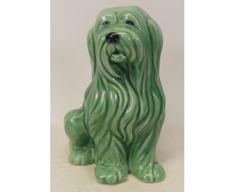 Sylvac green Old English Sheepdog 6856, H:22cm