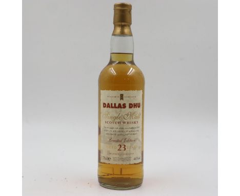 Dallas Dhu single malt Scotch whisky, distilled 1983, aged 23 years, bottled for Historic Scotland, 49%, 70cl. UK P&amp;P Gro