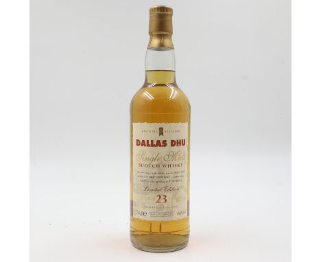 Dallas Dhu single malt Scotch whisky, distilled 1983, aged 23 years, bottled for Historic Scotland, 49%, 70cl. UK P&amp;P Gro