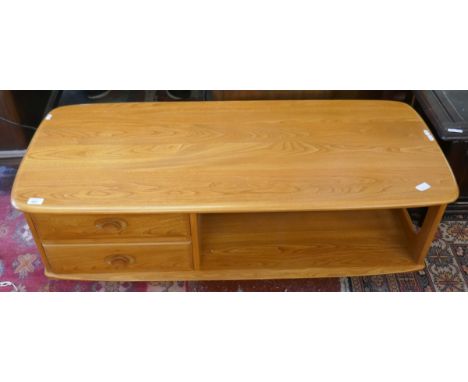 Ercol&nbsp; blonde elm coffee table 